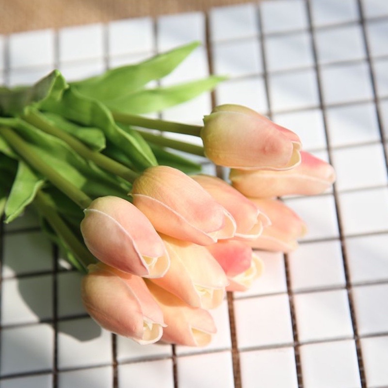 Hoa Tuy Lip giả, hoa tuy lip cao su cao cấp giống thật