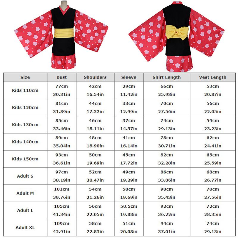 Ready Stock !!! Demon Slayer Kimetsu no Yaiba Makomo Cosplay Costume Women Kimono Robes Suit