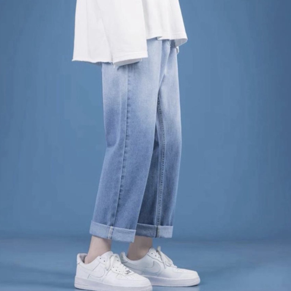 Quần Jean Baggy Loang Màu ống Suông Rộng Gen Z Nam Nữ Xu Hướng Hot Trend unisex Mr Smile 99 Shop