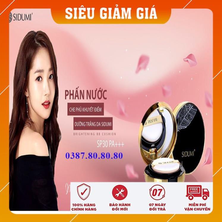 [ Freeship - 100% NHẬP KHẨU ] Phấn nước kiềm dầu che khuyết điểm sidumi/ CC BB Cushion cho da dầu da mụn đa năng cao cấp