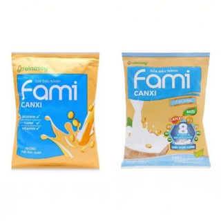 Sữa đậu nành Fami Canxi 200ml/bịch