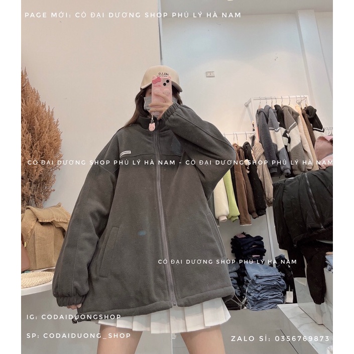 áo khoác nỉ trần bông REDSTUDIO | BigBuy360 - bigbuy360.vn