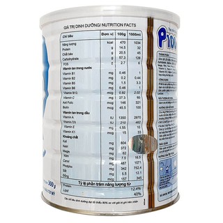 SỮA P100 CHÍNH HÃNG 900g
