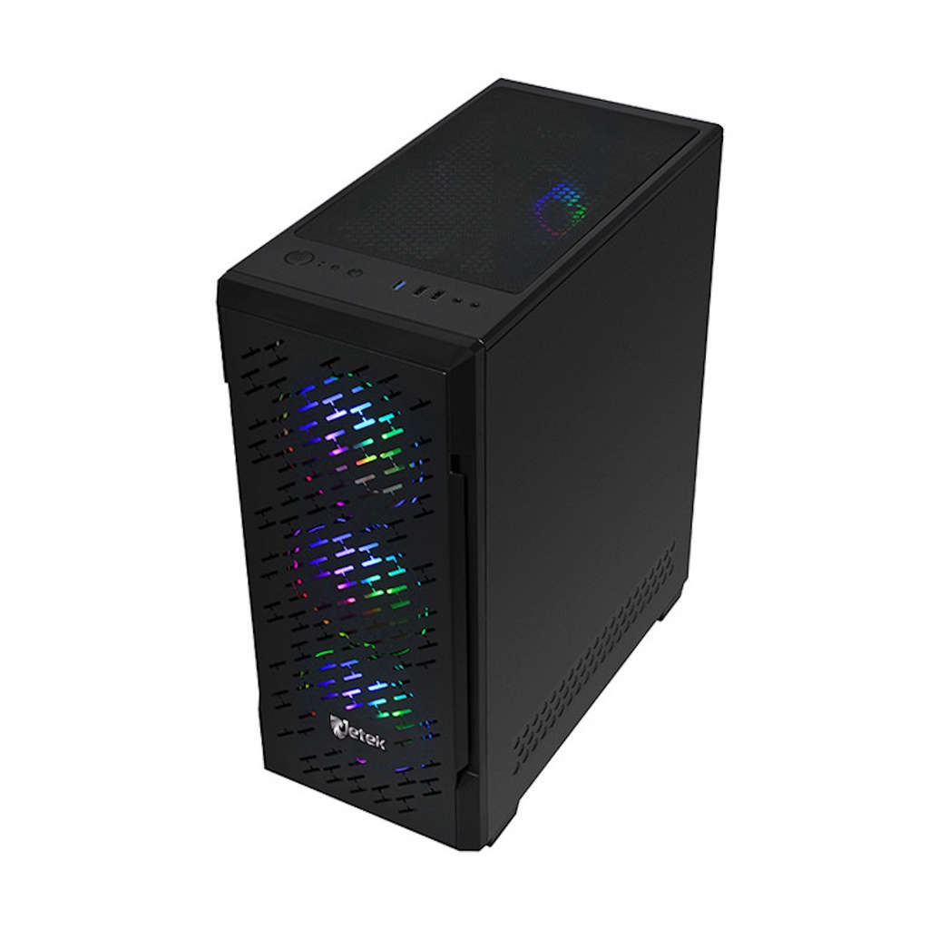 Vỏ case JETEK R22 (TẶNG KÈM 3 FAN RGB)