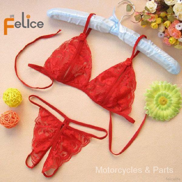 Bộ đồ ngủ nội y babydoll dây G phối ren mở đũng lưng chữ T gợi cảm cho nữ | BigBuy360 - bigbuy360.vn
