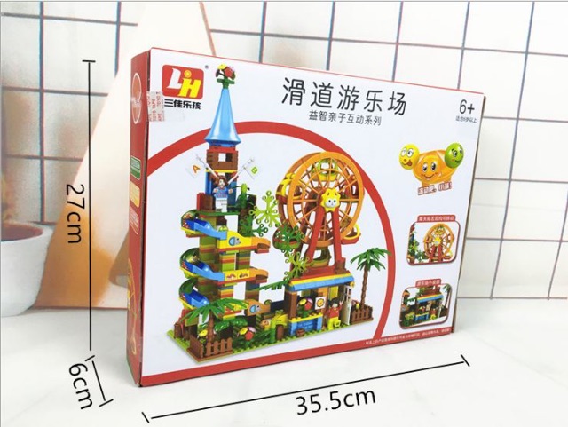 Bộ Lego  [???? ????] Có bi lăn 469 chi tiết giúp phát triển sức sáng tạo vào giải trí cho bé