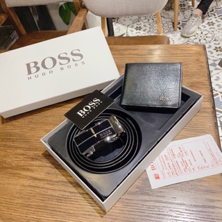 Combo thắt lưng và ví nam  full box