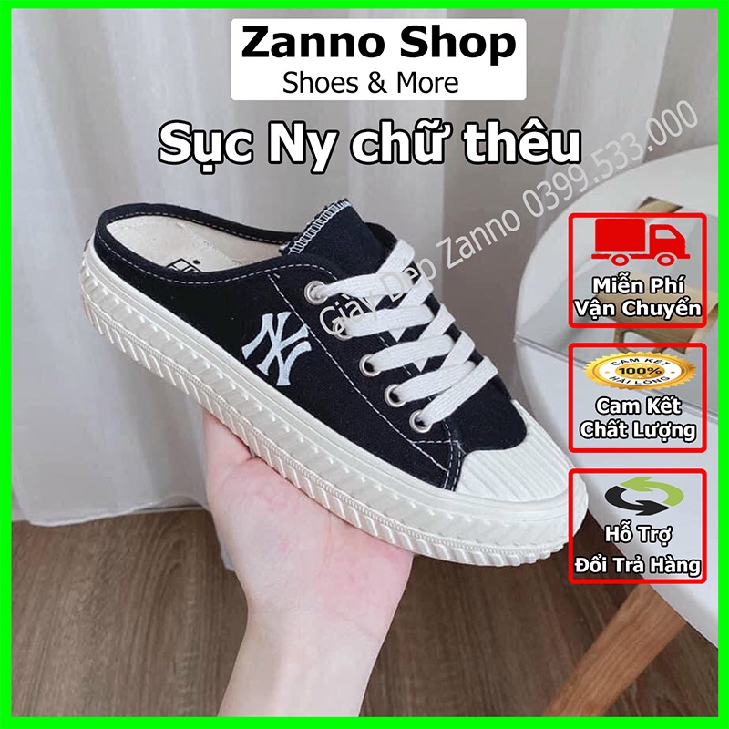 [HOT HIT] Giày Sục Đạp Gót Thể Thao Nữ Ny, Form Cực Ôm Chân
