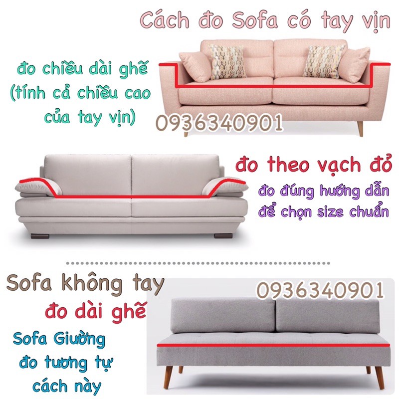 [CÓ NGAY] Ga Bọc Ghế Sofa Nhung Lông Mà Tối Sang Trọng Decor Nhà Cửa