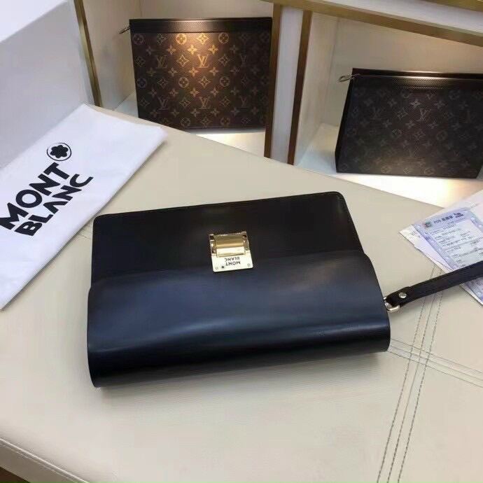 Ví Clutch Mon khóa số cao cấp. Ví Bóp nam da thật