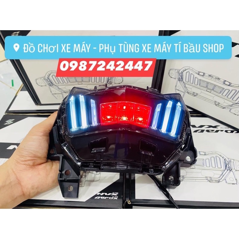Cụm đèn hậu NVX V2 2021 - 2022 đổi màu tuỳ thích