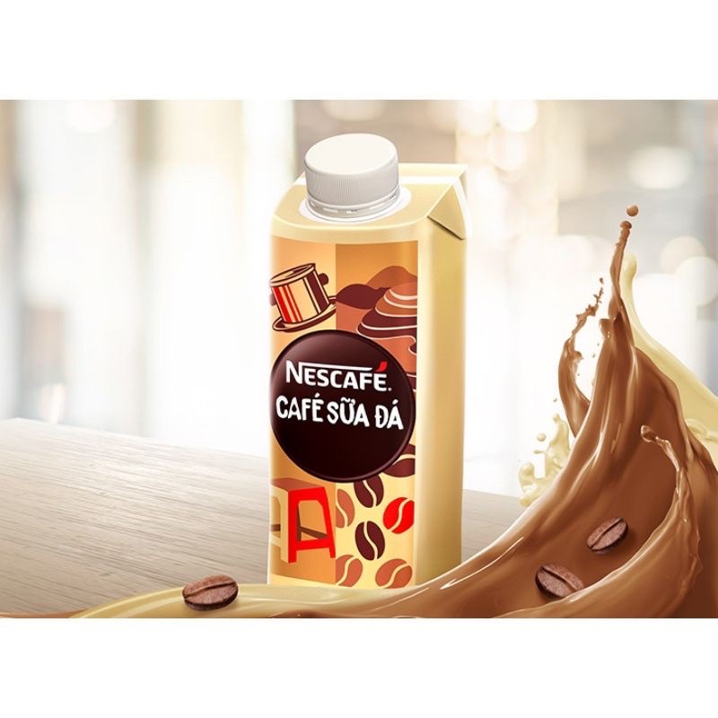 Cafe sữa đá uống liền Nestcafe hộp 200ml