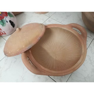 Nồi đất nung mộc miền tây số 2.đk 24cm