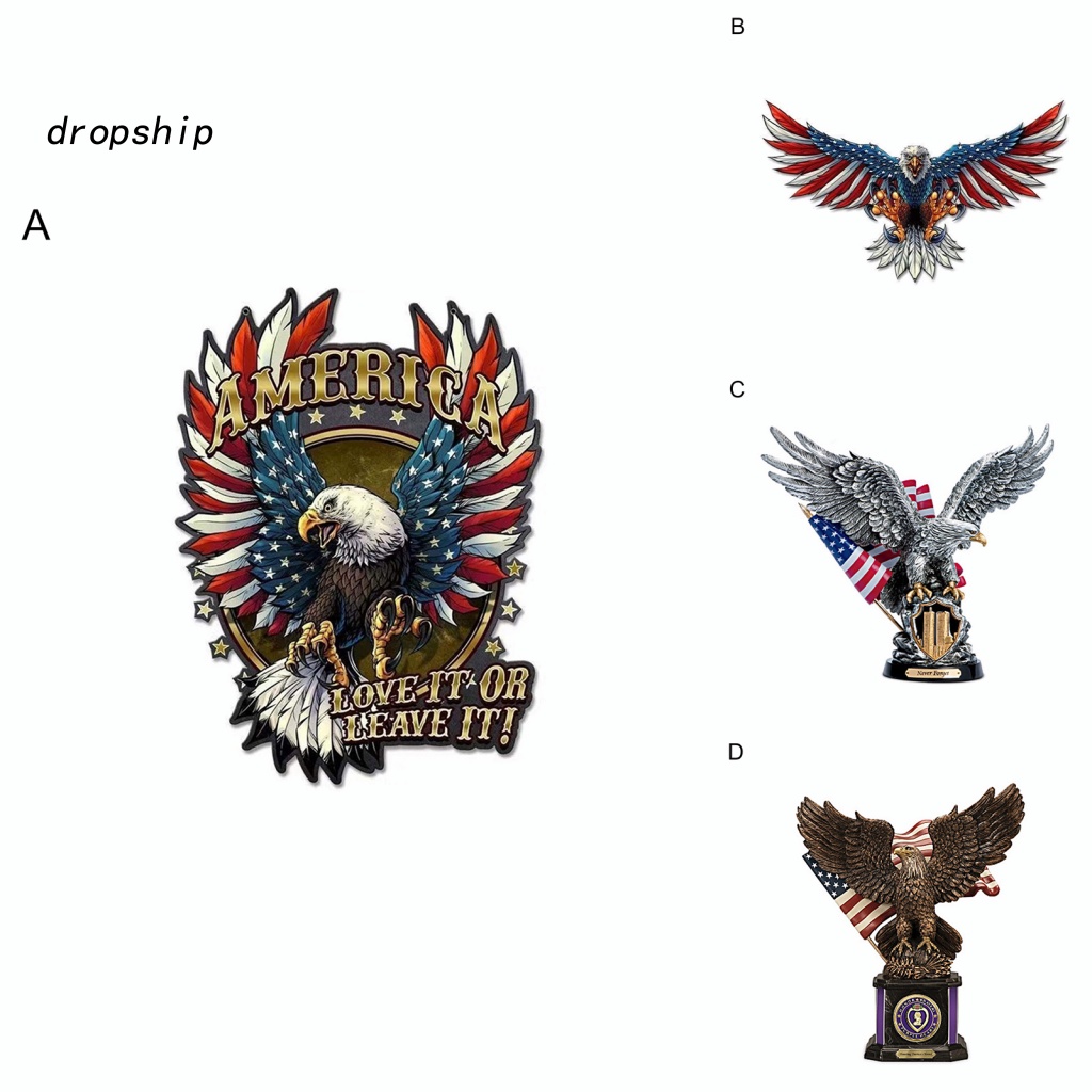 Decal Vinyl Hình Đại Bàng Trang Trí Xe Hơi