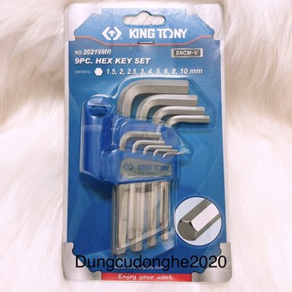 Bộ lục giác ngắn Kingtony 20219MR 9 cây