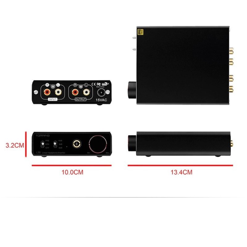 Bộ Khuếch Đại Âm Thanh Nghe Nhạc Lossless AMP NFCA HiFi 6.35MM - TOPPING L30 cao cấp