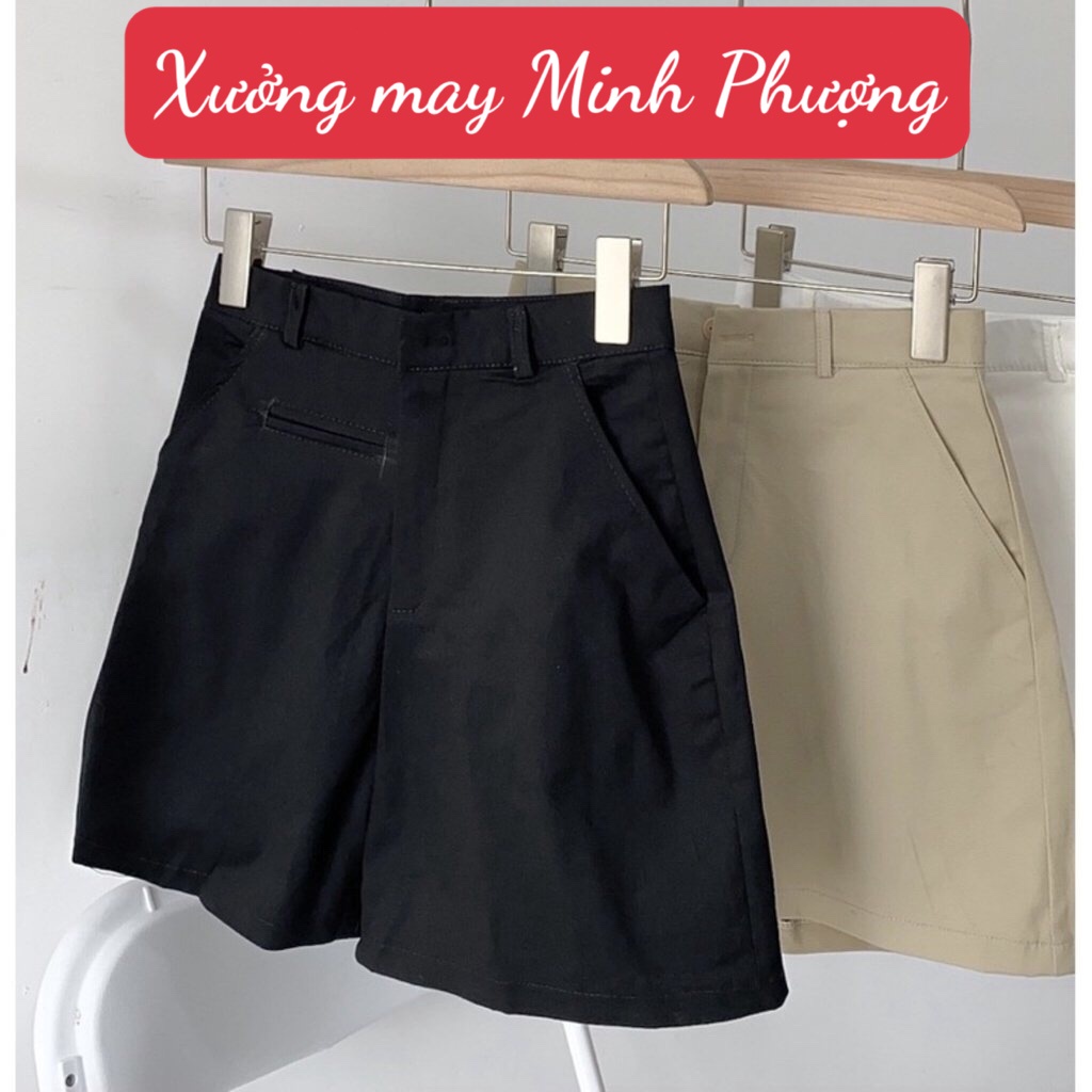 [Mã FAMARAL1 giảm 10K đơn 50K] QUẦN SHORT KAKI TÚI BỔ CƠI SIÊU XINH