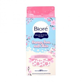 Miếng dán mũi lột mụn Bioré Nhật Bản (4 miếng)