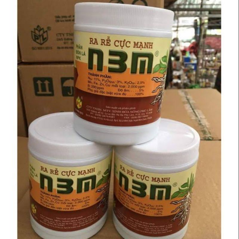 Phân bón kích rễ siêu mạnh cho cây trồng N3M (Hủ 500g)
