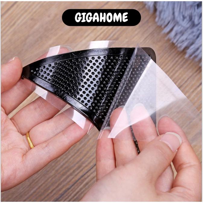 Combo 4 miếng dán GIGAHOME Miếng dán Ruggiec cố định thảm giúp giữ tấm thảm cố định, khăn bàn không bị xê dịch 2290