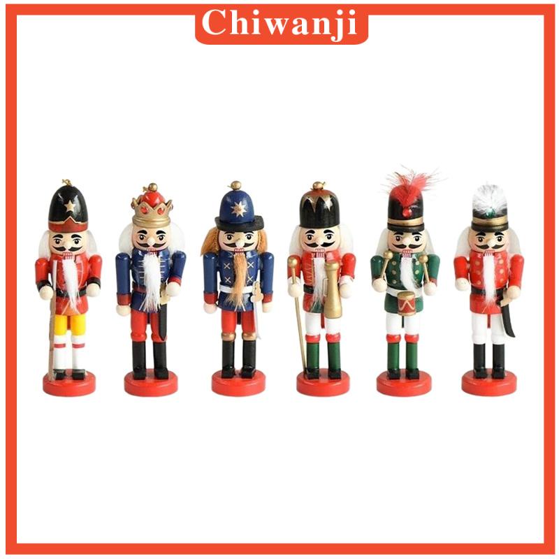 Set 6 Con Rối Gỗ Truyền Thống Dùng Trang Trí Tiệc