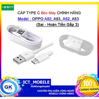 Cáp Sạc OPPO A53/A52/A92/A93 & Hàng bóc máy - Sản phẩm chính hãng (Hoàn tiền gấp 3 lần nếu sai)