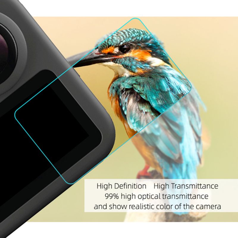 1 bộ kính cường lực bảo vệ ống kính máy ảnh thể thao GoPro Max | BigBuy360 - bigbuy360.vn