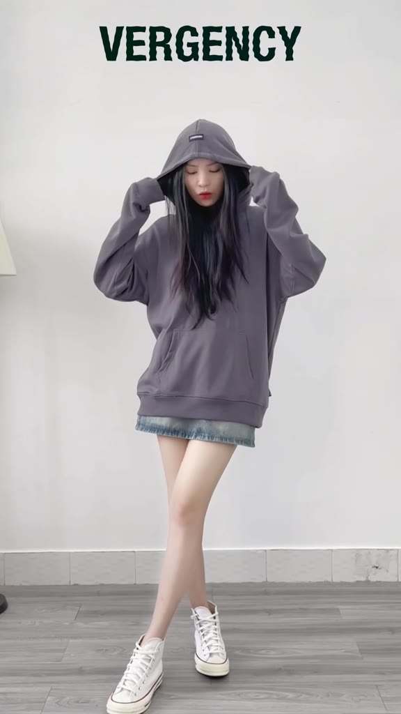 Áo hoodie Vergency nam nữ Simple/ Black, white, navy, gray | BigBuy360 - bigbuy360.vn