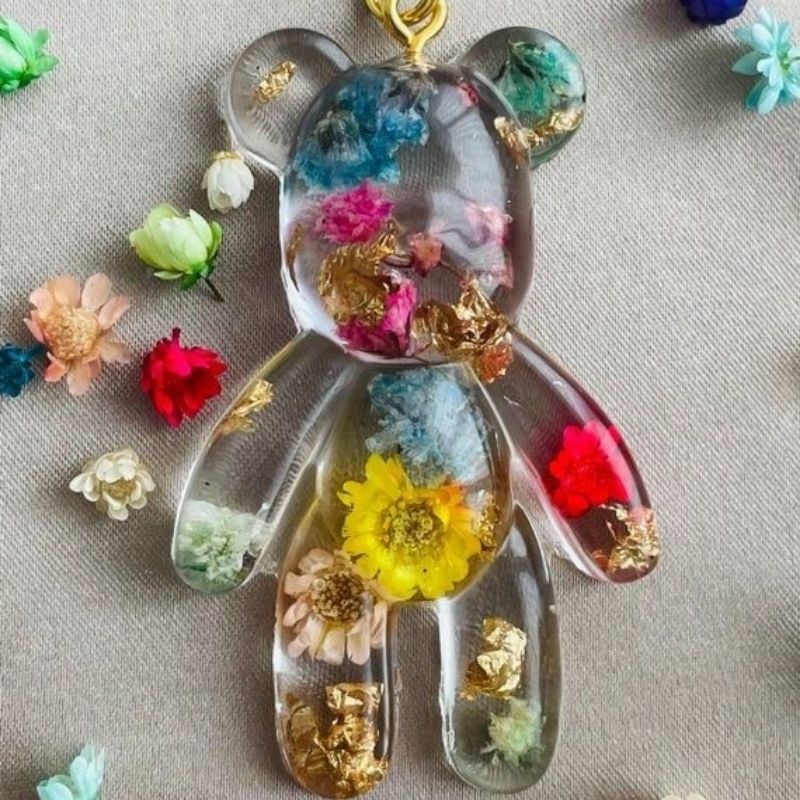 Khuôn gấu - bear mold - dùng trong sáng tạo thủ công Resin, Jesmonite, Soap, Candle