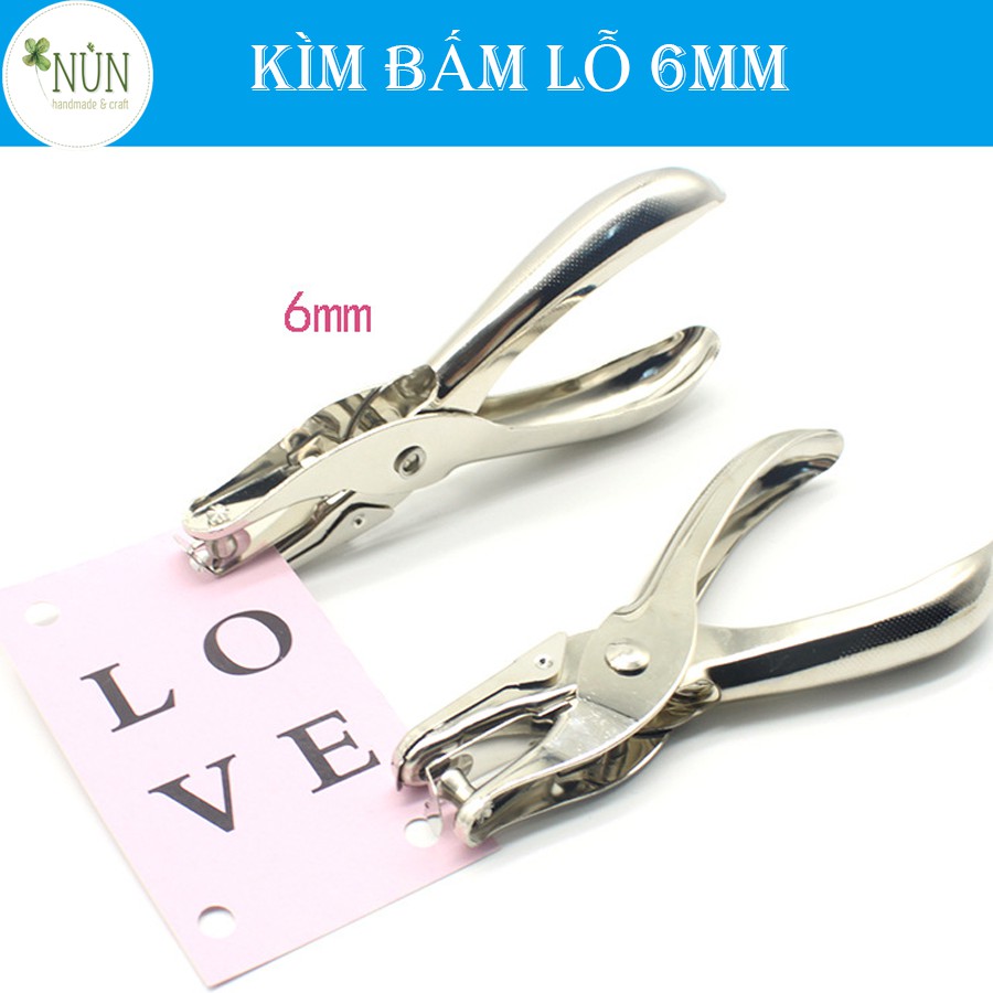 Kìm Bấm Lỗ Làm Móc Khóa,Dụng Cụ Handmade