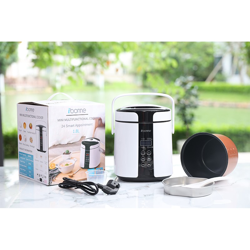 Nồi nấu đa năng IBONNE IB-27- Dung tích 1.8L | BigBuy360 - bigbuy360.vn