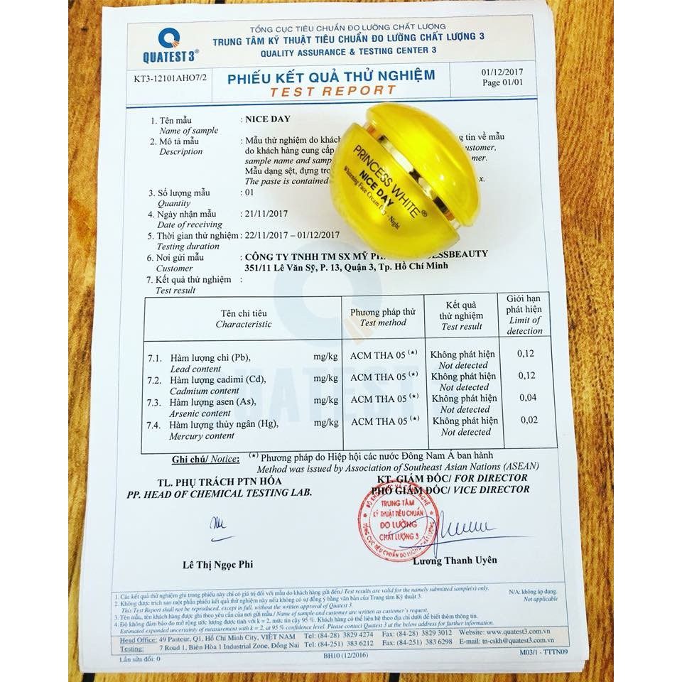 Kem Dưỡng Trắng Da Mặt Chuyên Sâu NICE DAY