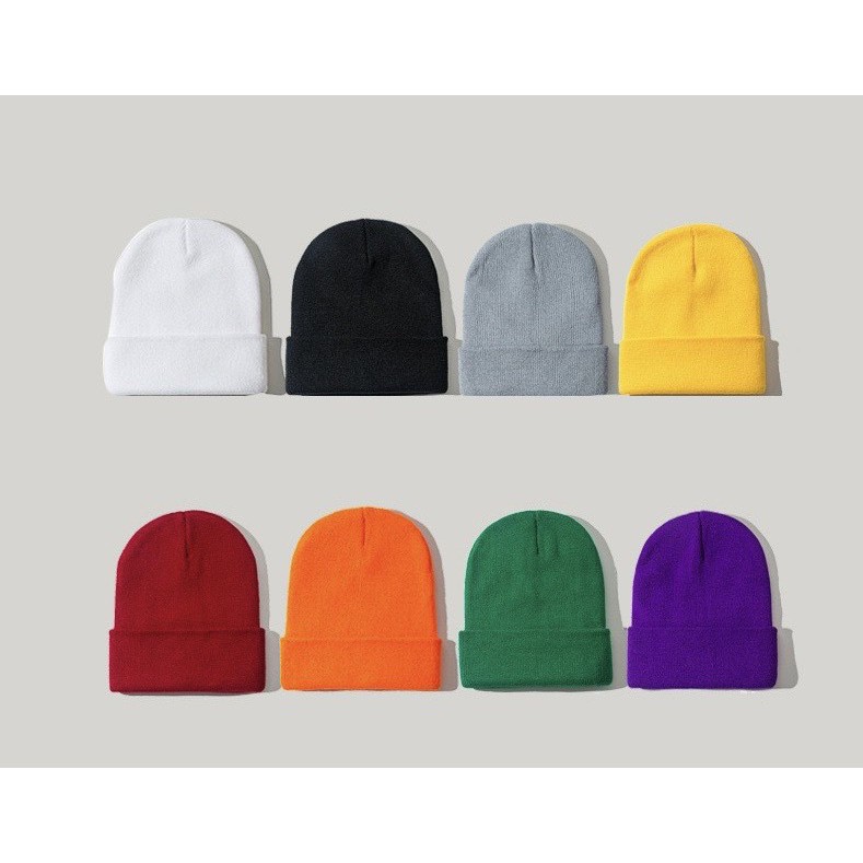 Mũ Len Beanie Nhiều Màu Dài 30cm [Giá Gốc]
