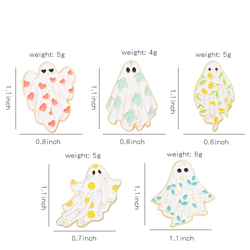 Ghim Cài Áo Hình Ma Quái Hoạt Hình Vui Nhộn