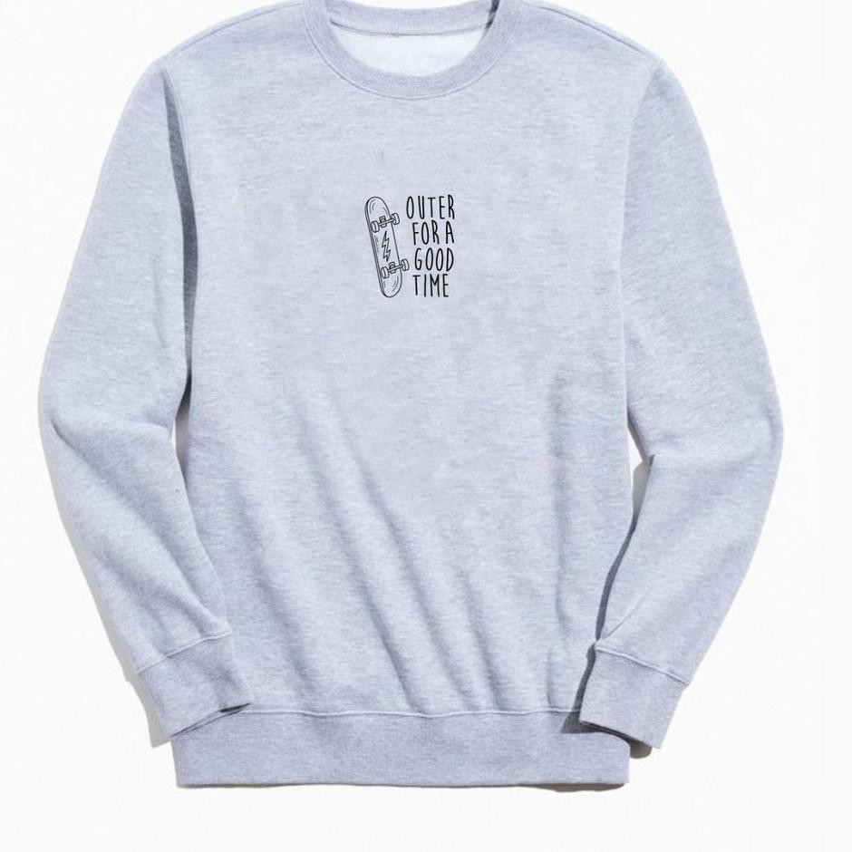 ♤ Áo Nỉ Tay Dài In Chữ Thời Trang Cho Nam Và Nữ ♗ | BigBuy360 - bigbuy360.vn