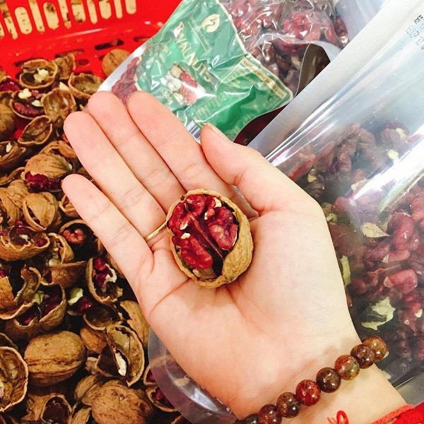 Nhân Óc chó đỏ Mỹ  - Shelled Red Walnut Óc chó đỏ tách vỏ