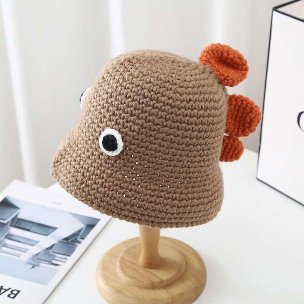 Mũ Len Dệt Kim Chống Gió Hình Khủng Long Dễ Thương Cho Nữ
