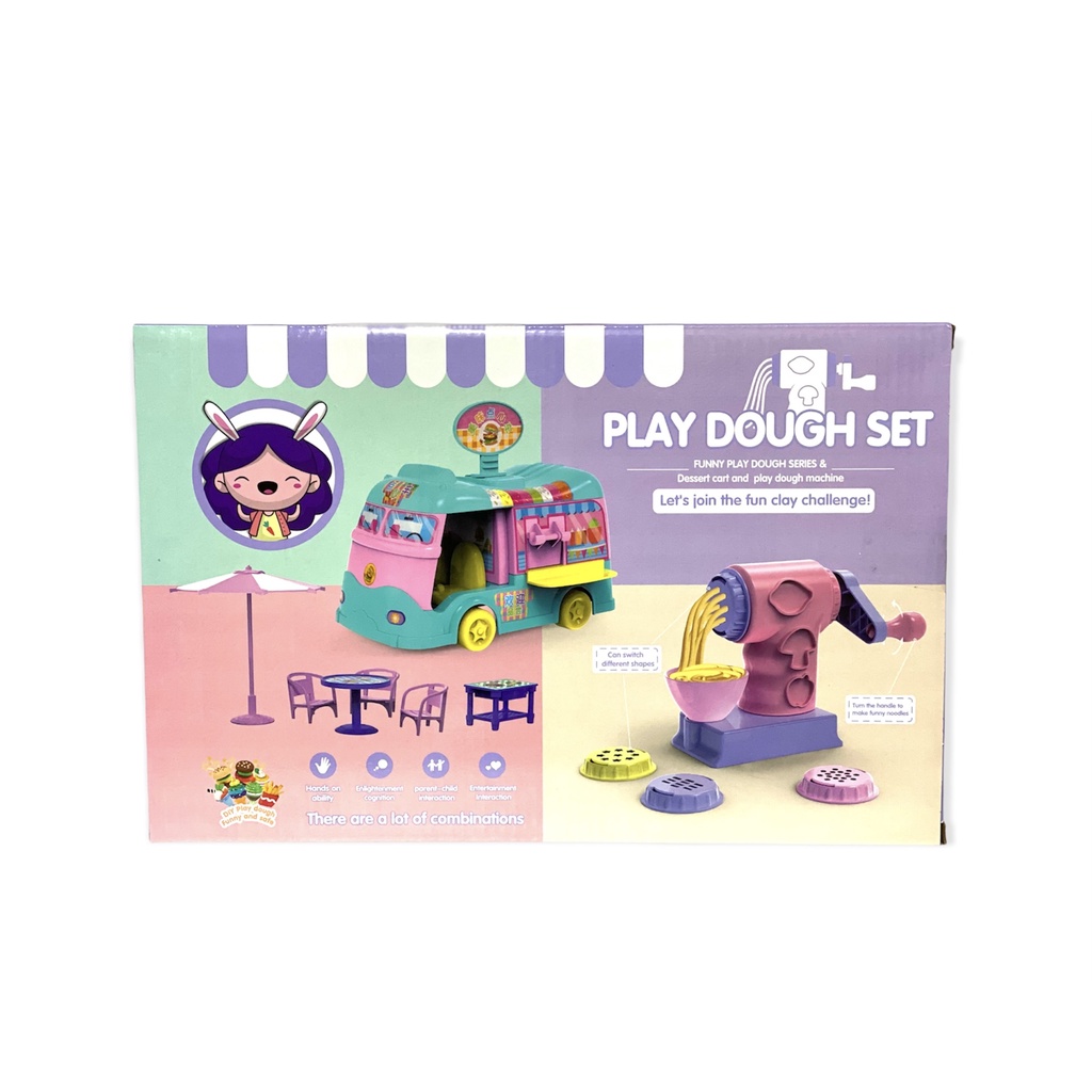 ĐỒ CHƠI LÀM MỲ TỪ ĐẤT NẶN CHO BÉ PLAY DOUGH SET