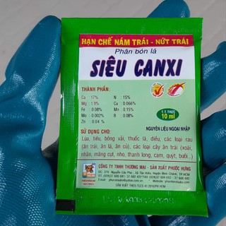 Phân Bón Lá Siêu CANXI 10ml