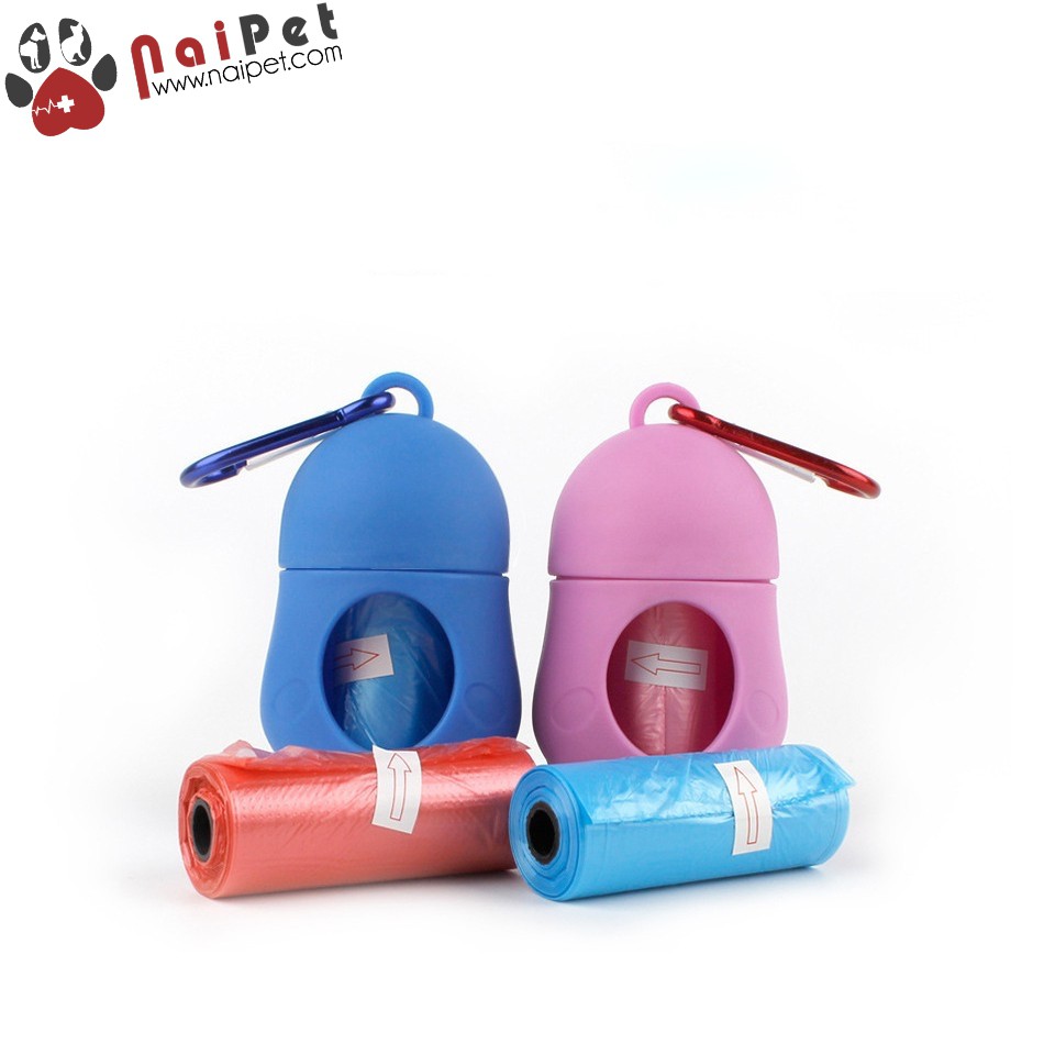Hộp Đựng Túi Gắp Phân Hình Bàn Chân Thú TDP002