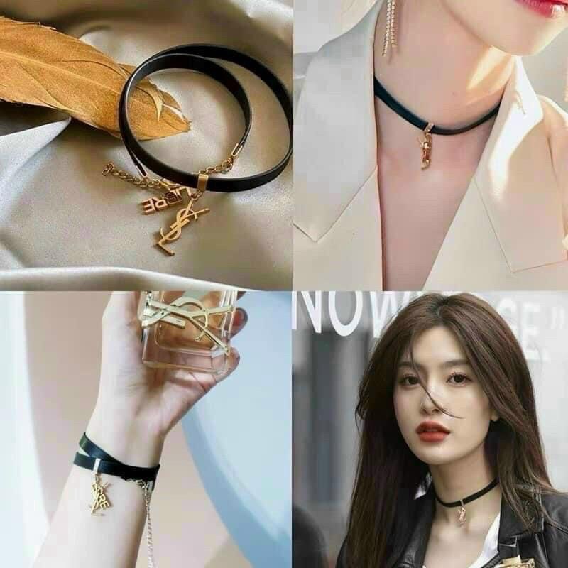 Vòng đeo cổ nữ Choker Gift YSL