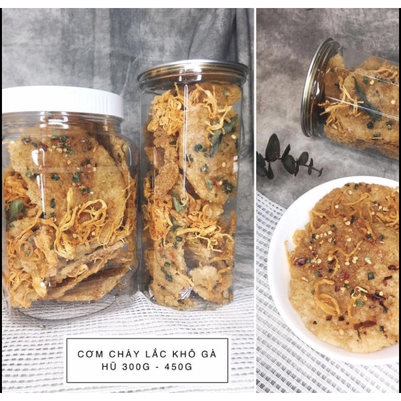 CƠM CHÁY MẮM HÀNH LẮC KHÔ GÀ - 300gr/450gr | BigBuy360 - bigbuy360.vn