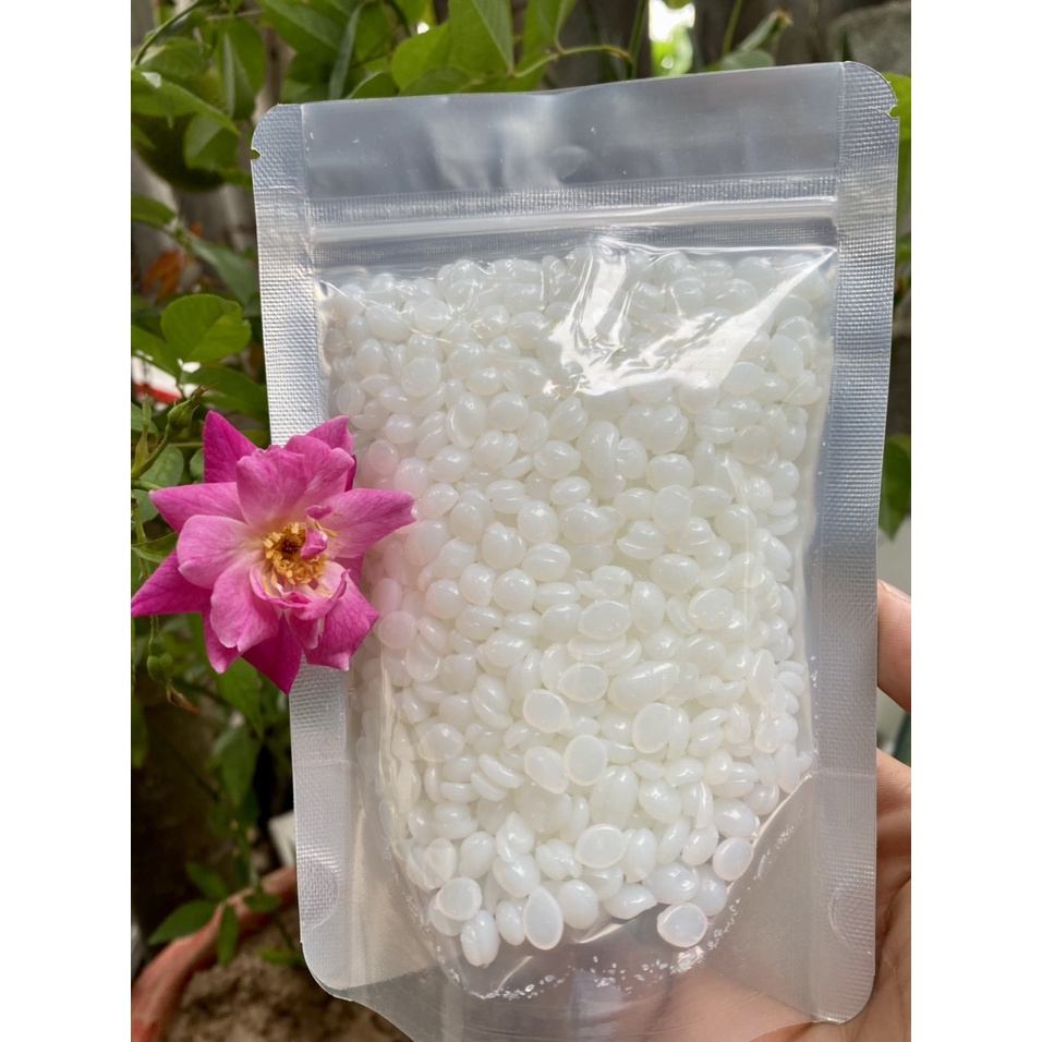 Sáp wax lông cao cấp COCONUT siêu dẻo, Sáp siêu bám lông triệt lông (túi 100gr), tặng kèm 3 que phết sáp