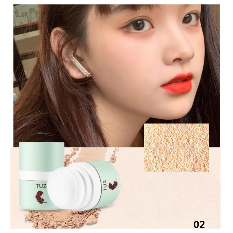 [Hàng mới về] Phấn Phủ Dạng Bột Cố Định Lớp Trang Điểm Kháng Nước Kiềm Dầu Và Làm Sáng Tông Da | BigBuy360 - bigbuy360.vn