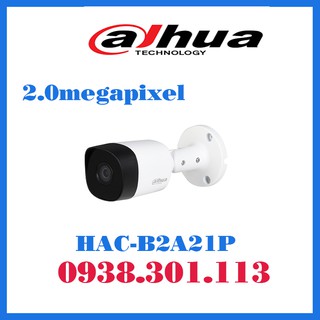 Camera HDCVI hồng ngoại 2.0 Megapixel DAHUA HAC-B2A21P