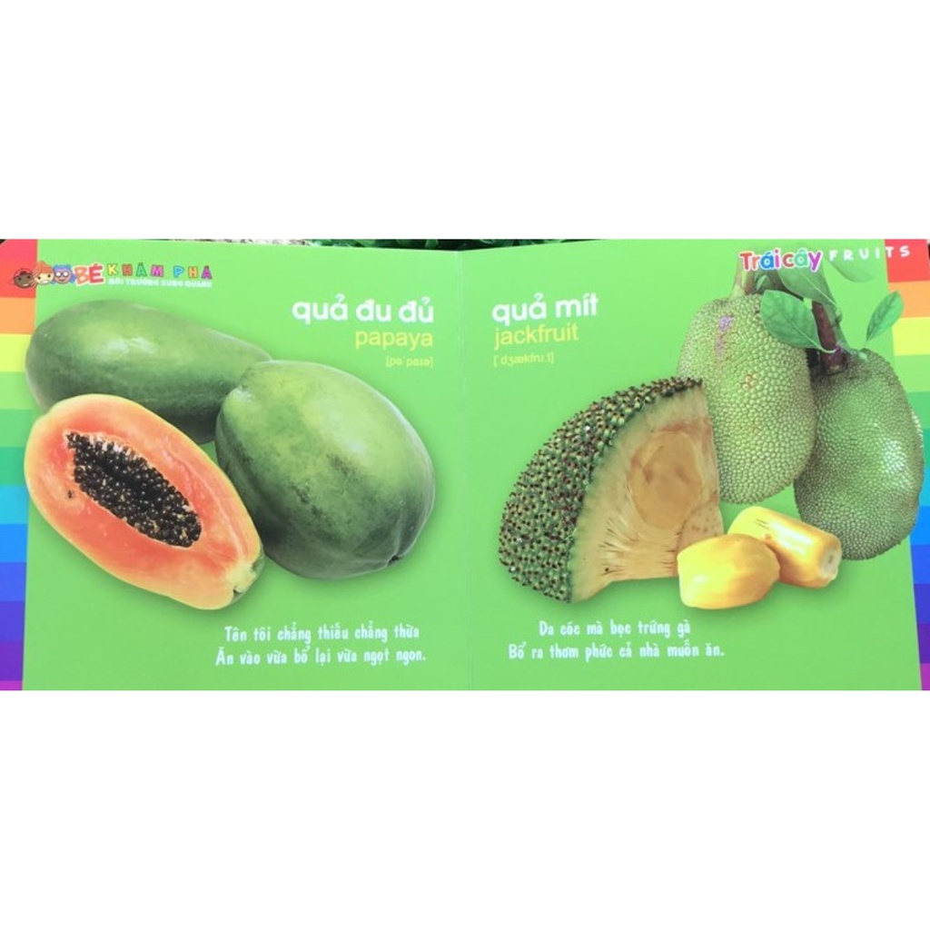 Sách - Bé Khám Phá Môi Trường Xung Quanh - Trái Cây - ML