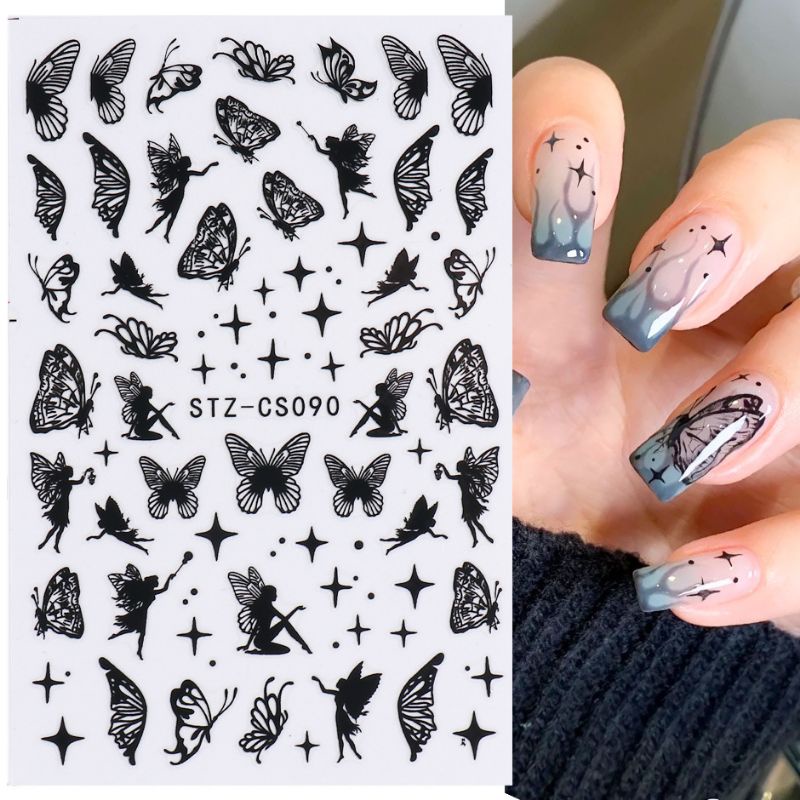 sticker dán móng, sticker Hot,phụ kiện trang trí
