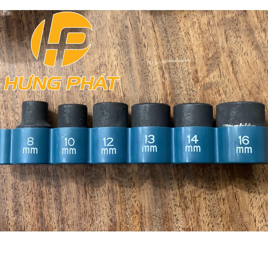Máy siết bulong dùng pin Makita TW140DSYEX (12V - Đầu cốt 3/8&quot; - 9.5mm) - Tặng kèm bộ 5 khẩu Makita chính hãng