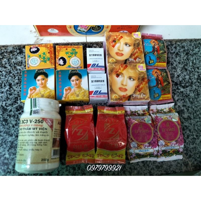 Công thức siêu trắng Spa dùng cho body (chưa trộn)