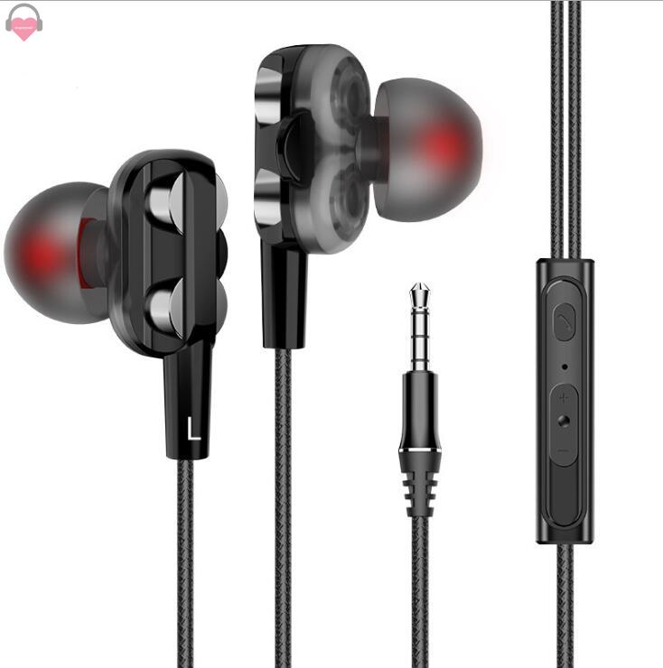 【SPM】Fones de ouvido intra-auriculares com subwoofer controlado por fio quádruplo | BigBuy360 - bigbuy360.vn